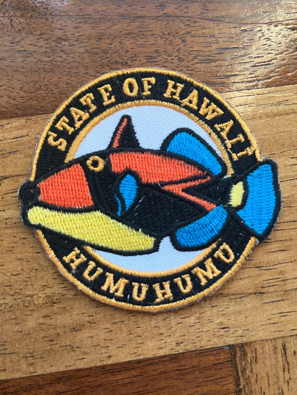 Vintage Hawaiian Embroidered Patch 3 inch